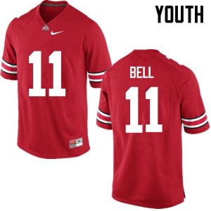 Youth Ohio State Buckeyes #11 Vonn Bell Red Nike NCAA College Football Jersey Lifestyle FFJ2644NV